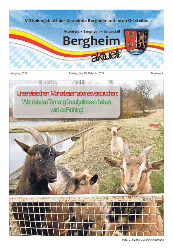 Gemeindeblatt Bergheim 02/2022