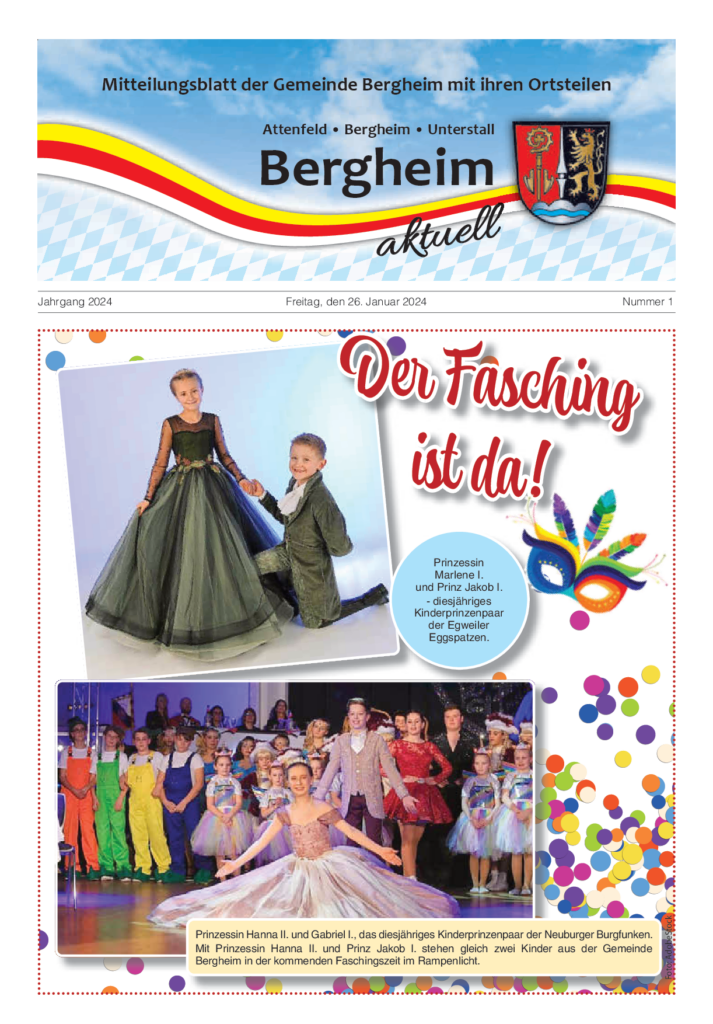 Gemeindeblatt Bergheim 01/2024
