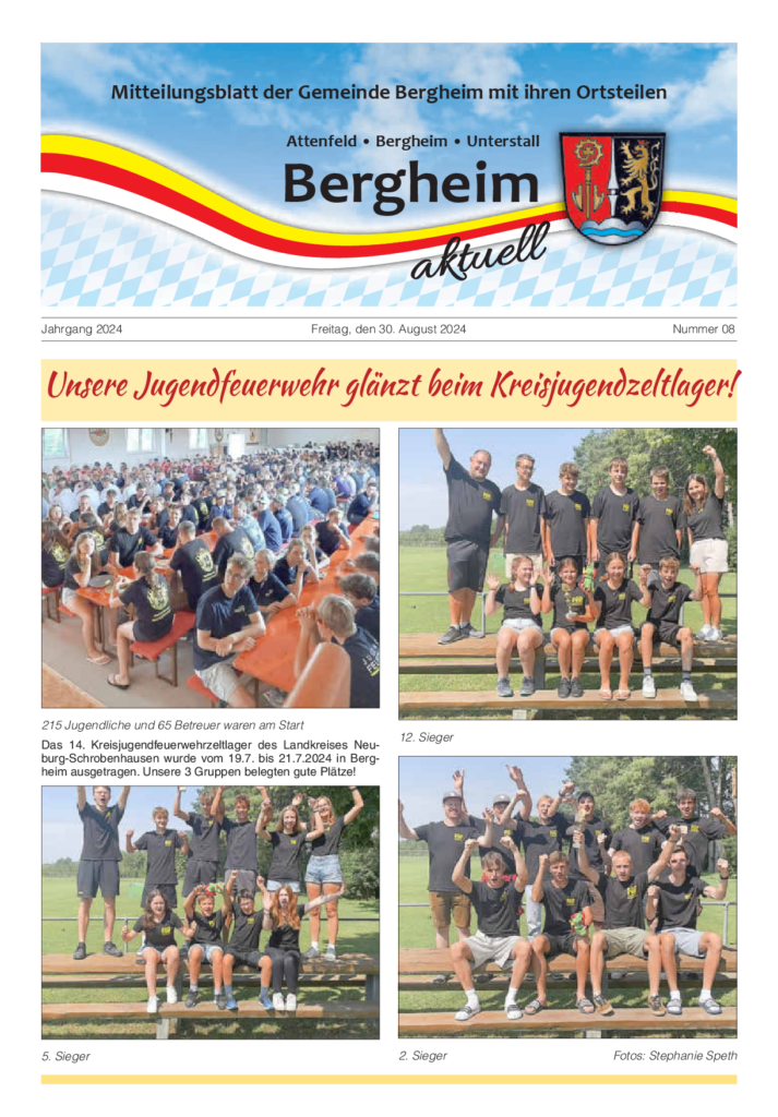 Gemeindeblatt Bergheim 08/2024