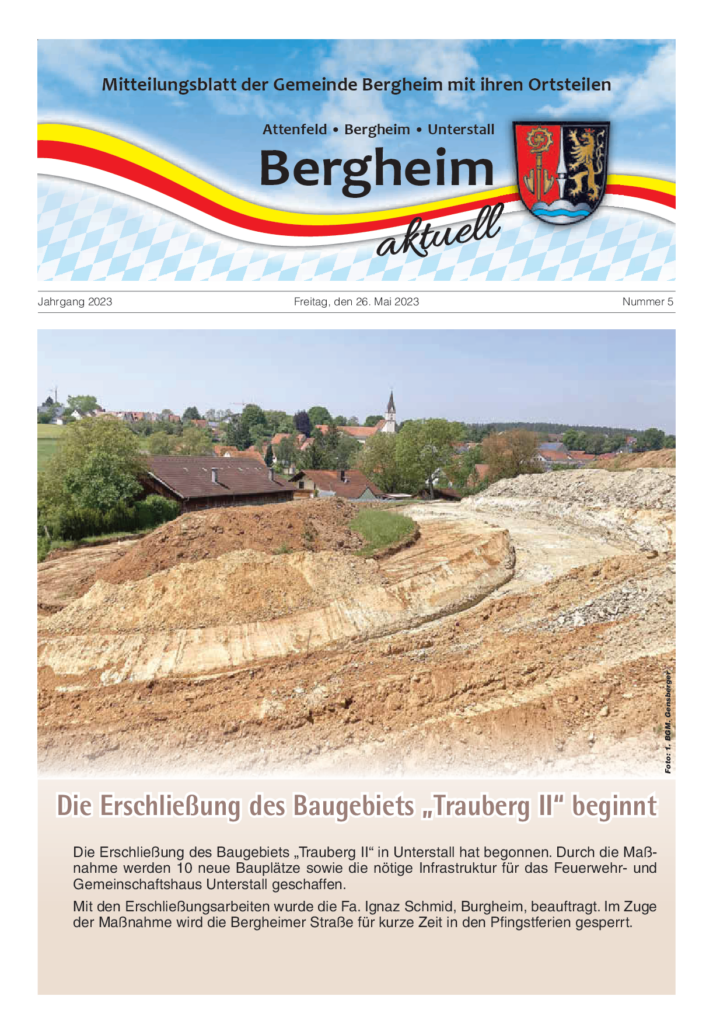 Gemeindeblatt Bergheim 05/2023