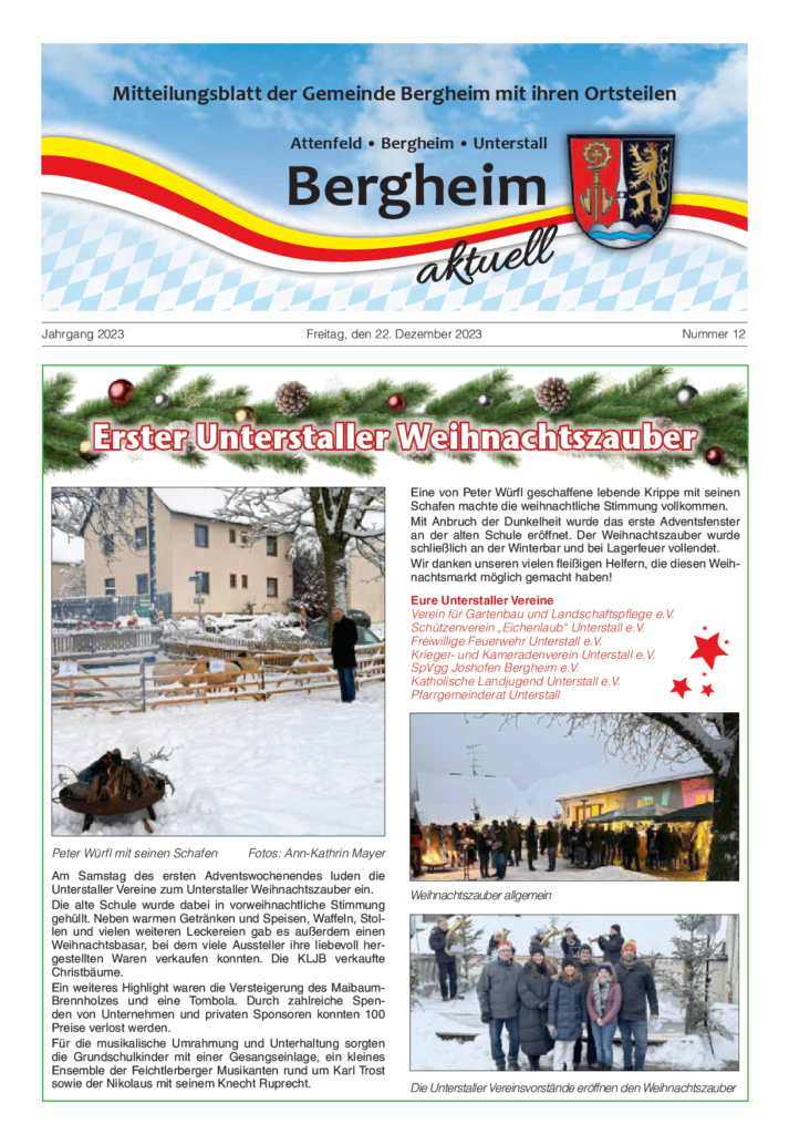Gemeindeblatt Bergheim 12/2023