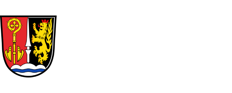 Logo der Gemeinde Bergheim mit Text